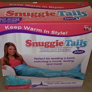 SNUGGLE TAIL MERMAID BLANKET